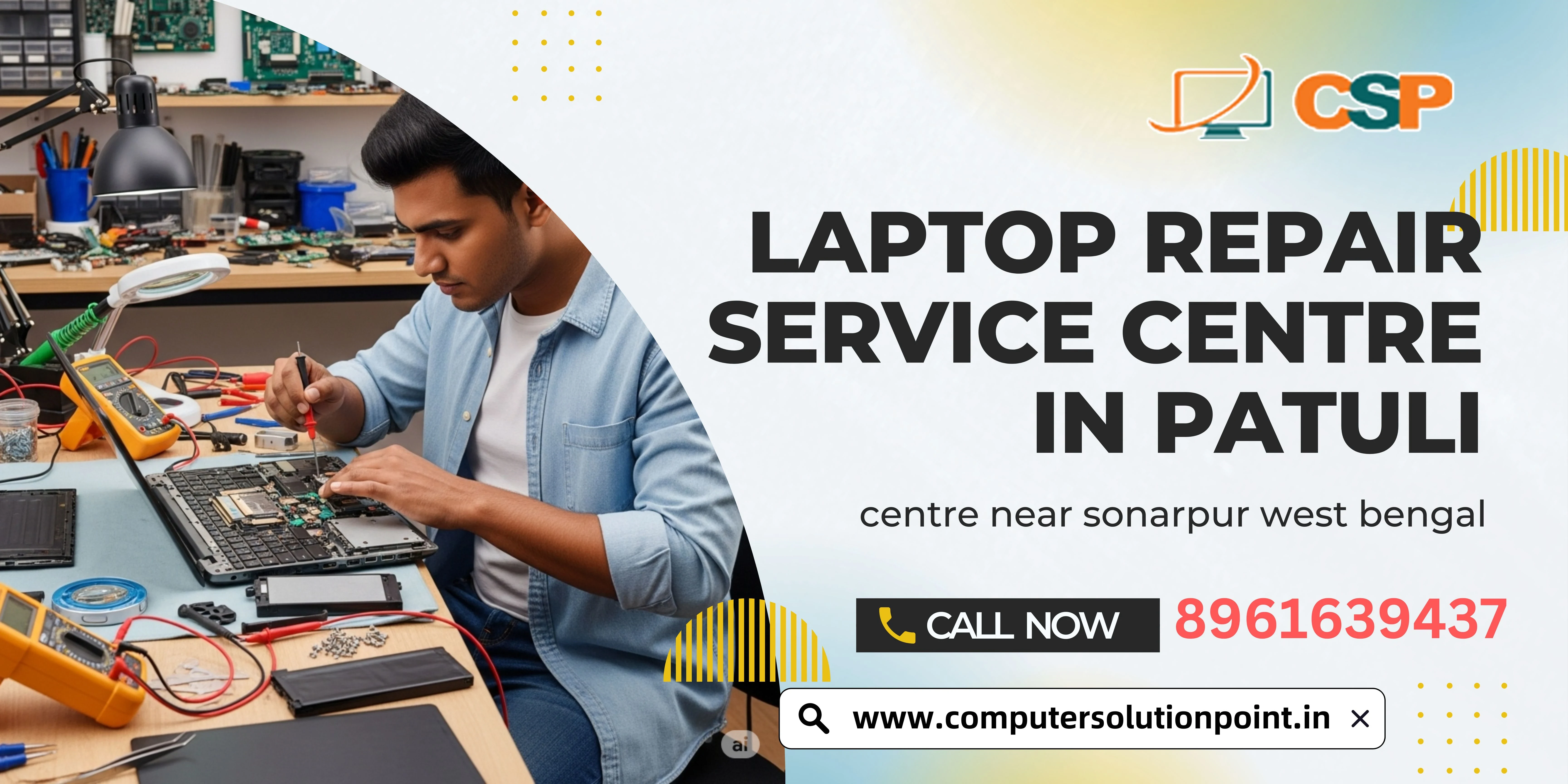Best Laptop Repair Service Centre in Patuli