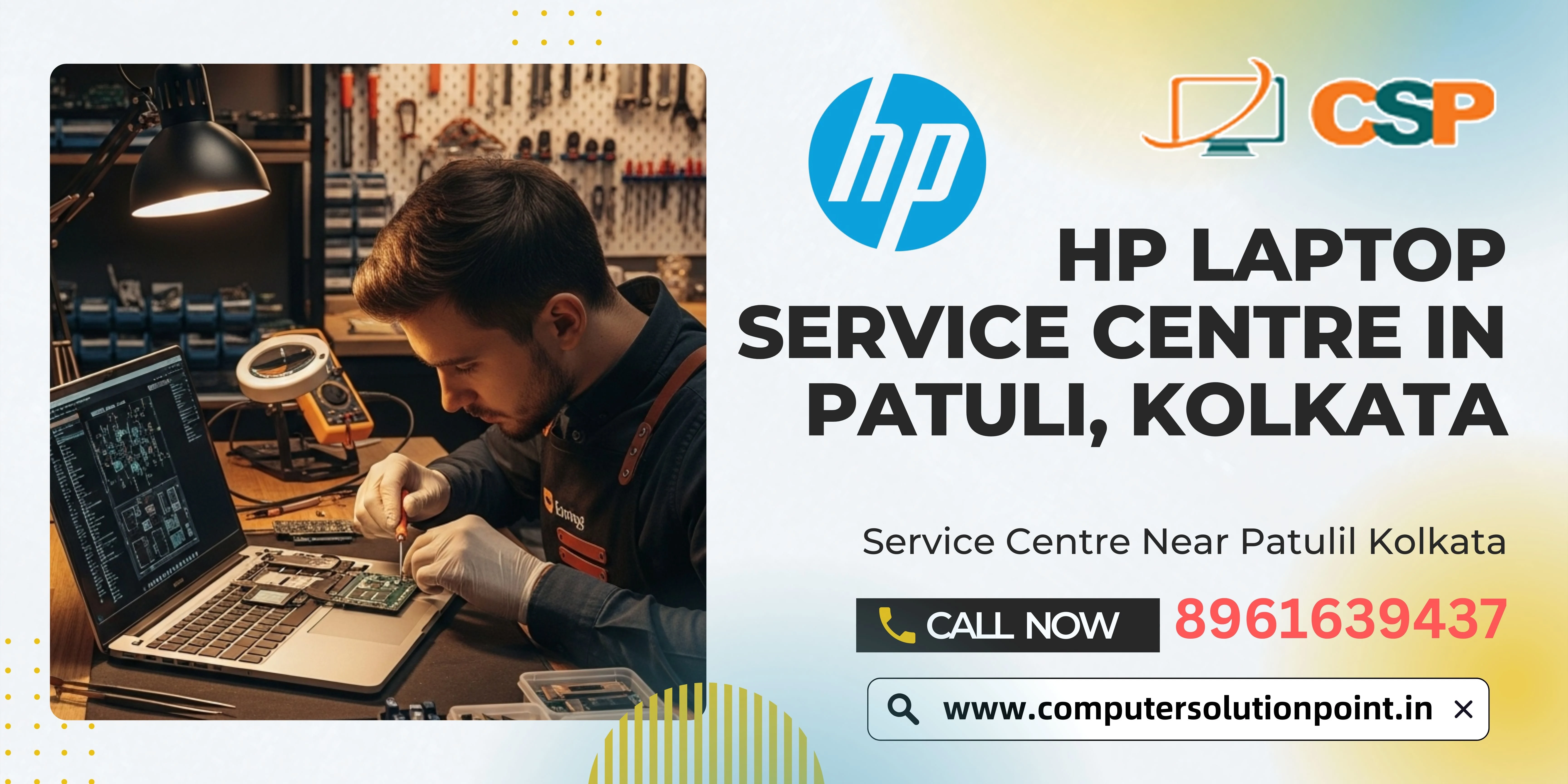 HP Laptop Service Centre in Patuli, Kolkata